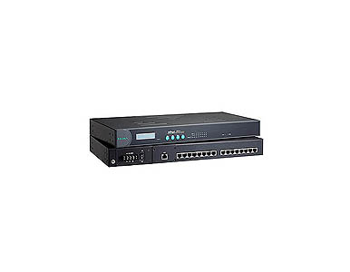 Moxa NPort 5650-16-M-SC - 16 port device server, 10/100M Ethernet, RS-232/422/485, RJ-45 8pin, 100M Multi mode Fiber, SC connect by MOXA